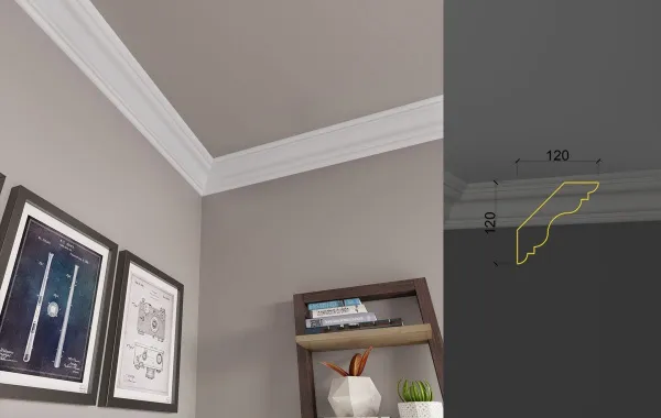 Карниз потолочный гипсовый Deco Line KT-11