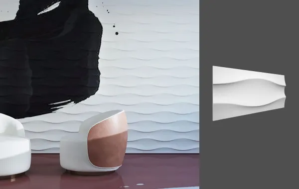 Гипсовая 3D панель Deco Line M-03