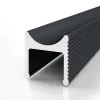 Разделительный теневой профиль D008А Черный