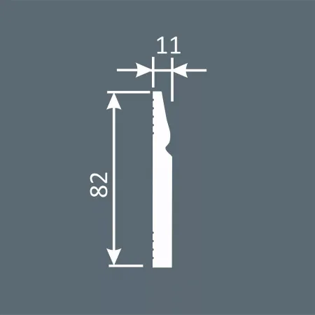 Плинтус напольный COSCA PX031