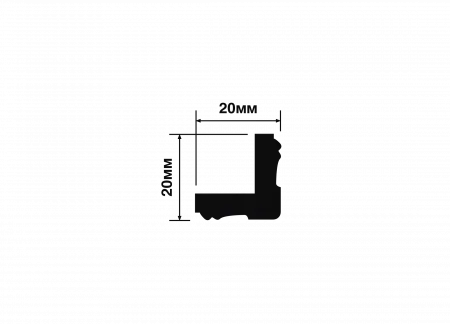 Внешний угол HIWOOD C20V1