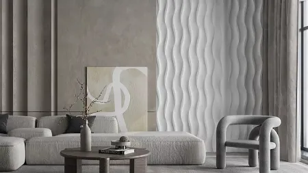 Гипсовая 3D панель Artpole COTTON