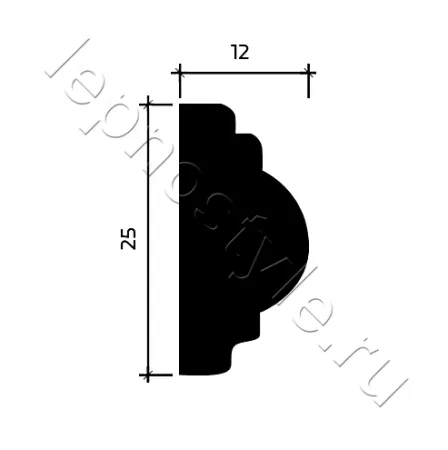 Молдинг Европласт 1.51.322