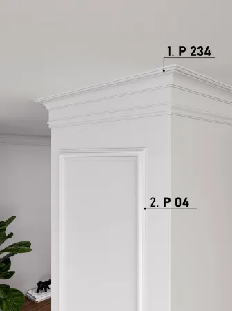 Карниз потолочный Перфект Plus Р234