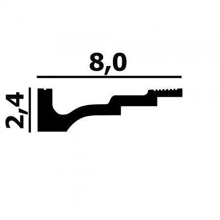 Молдинг Перфект Plus Р108