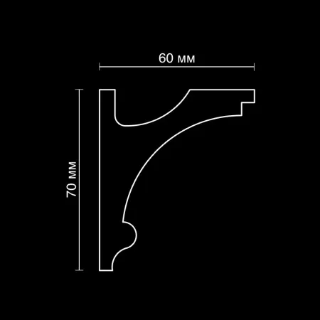 Карниз потолочный гипсовый Artpole SKTL62