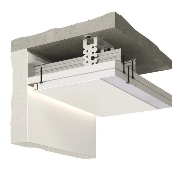 Универсальный теневой профиль Decaro D002 под покраску