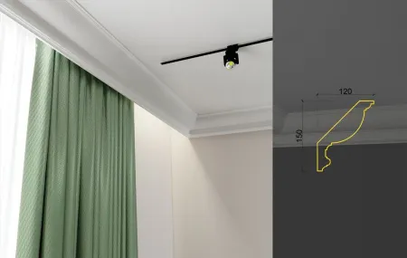 Карниз потолочный гипсовый Deco Line KT-01