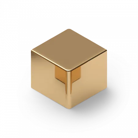 Защитный угол латунь10x10 мм Neexy (латунь полированная)