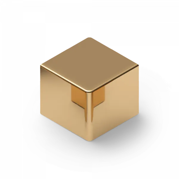 Т-образный профиль плоский латунь 18мм NEEXY (латунь полированная)