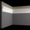 Карниз потолочный гипсовый Artpole SKTL86