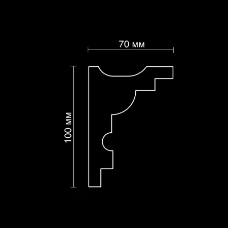 Карниз потолочный гипсовый Artpole SKTL97
