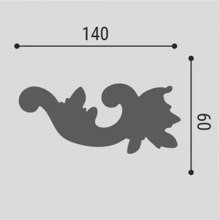 Угловой элемент Bello Deco М12Н1