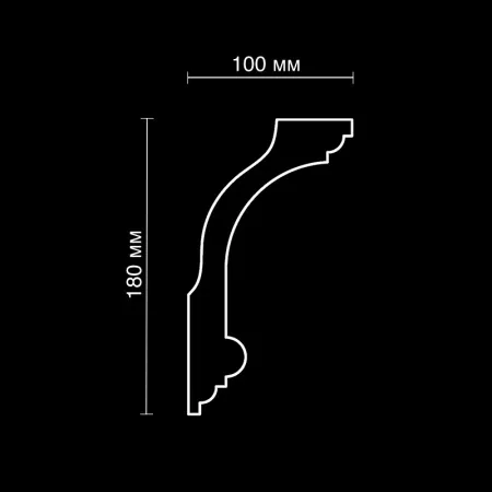 Карниз потолочный гипсовый ArtpoleSKT133