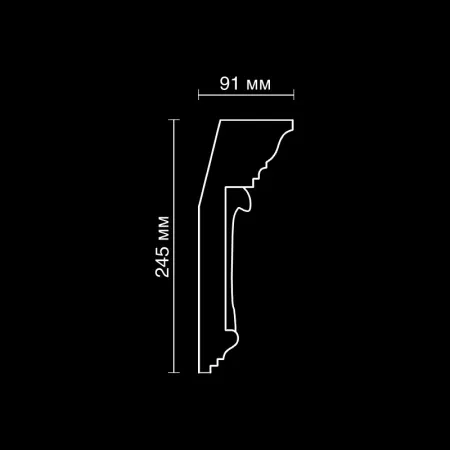 Карниз потолочный вентиляционный Artpole SK238V