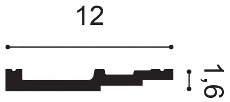 Плинтус напольный Orac Decor SX 180 Гибкий