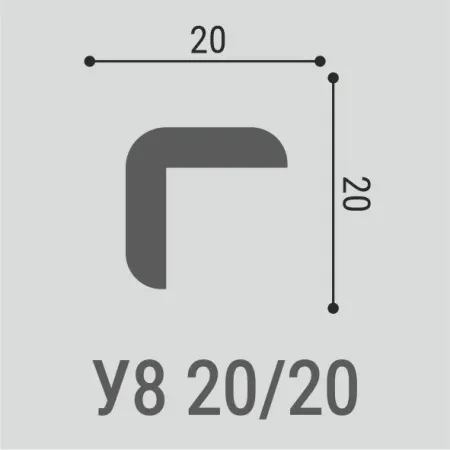 Внешний угол Bello Deco У8 20/20