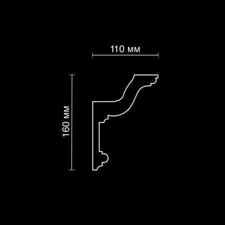 Карниз потолочный гипсовый Artpole SKT422