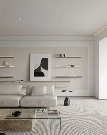 Разделительный теневой профиль D008А Черный