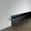 Теневой плинтус скрытого монтажа Pro Design 7209 Черный муар