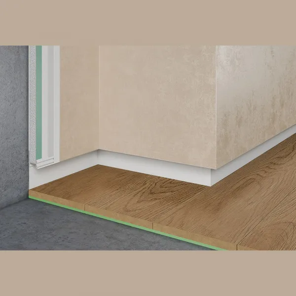 Теневой плинтус скрытого монтажа Pro Design 7209 Белый грунт