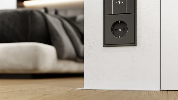 Микроплинтус ФЕСО с пружинами без покрытия