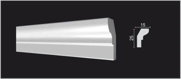 Карниз потолочный DECOR DIZAYN DD34