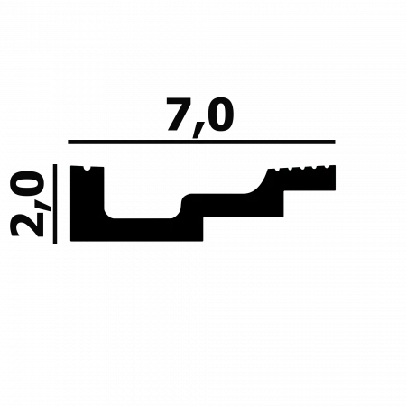 Молдинг Перфект Plus Р106