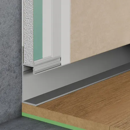 Теневой плинтус скрытого монтажа Pro Design 7210 Анодированный