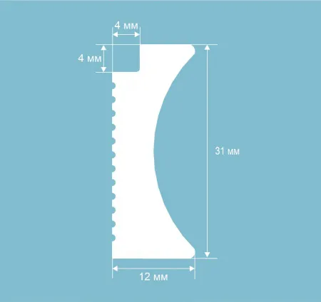 Молдинг финишный COSCA MF007