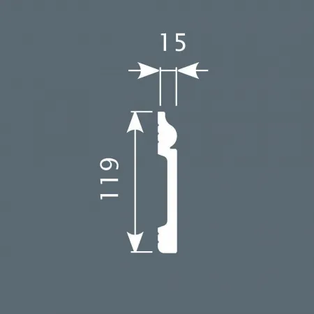 Плинтус напольный COSCA PX004