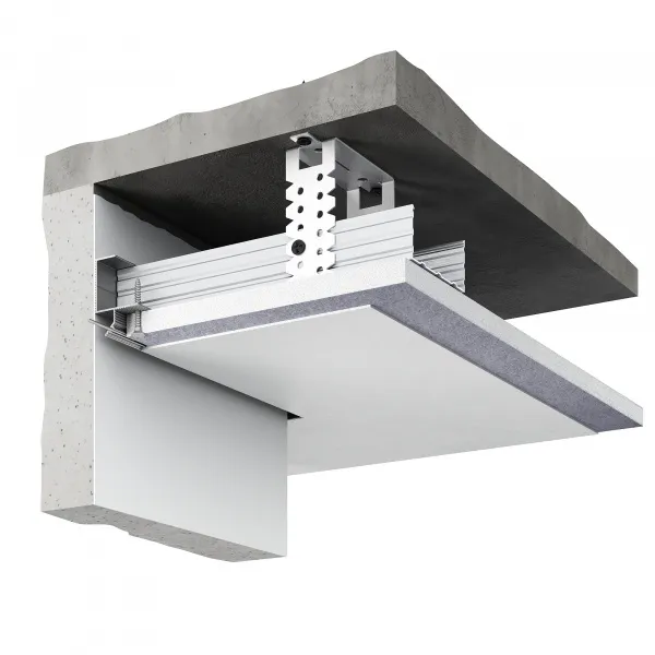 Потолочный теневой профиль D005.2A Черный