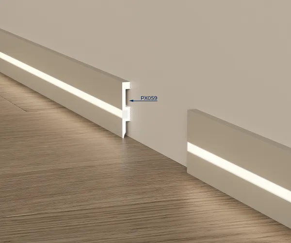 Плинтус напольный COSCA PX059