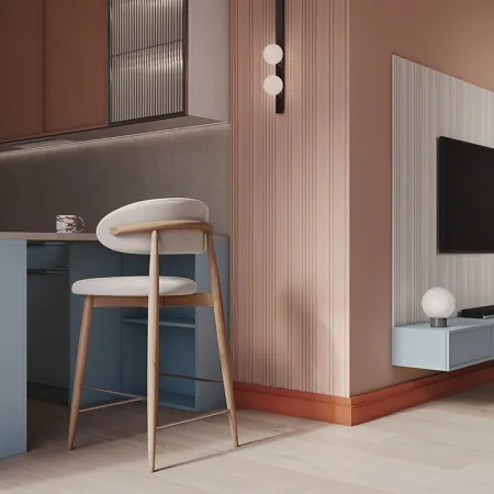 Плинтус напольный Европласт 6.53.125