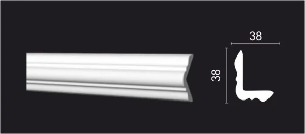 Внешний угол DECOR DIZAYN DD801