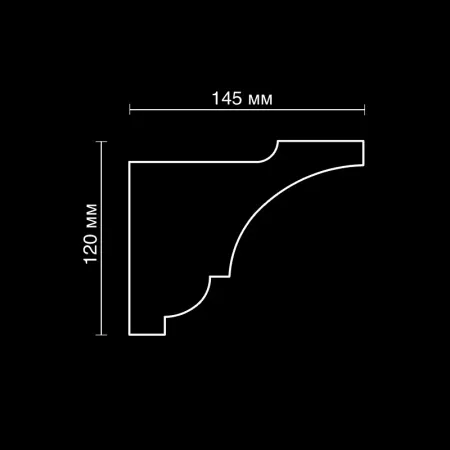 Карниз потолочный гипсовый Artpole SKTL131