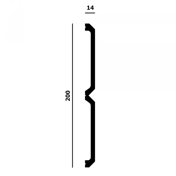 Декоративная панель Перфект Plus Р187-2800