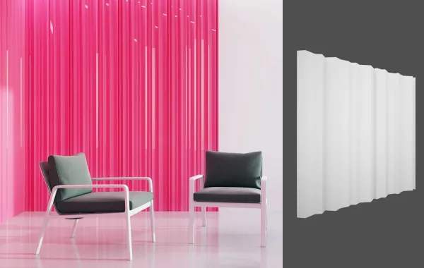 Гипсовая 3D панель Deco Line M-48