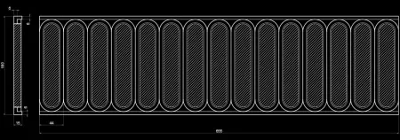 Фриз гипсовый Artpole SF89V (вентиляционный)