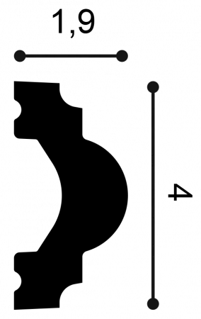 Молдинг Orac Decor PX 120 Гибкий