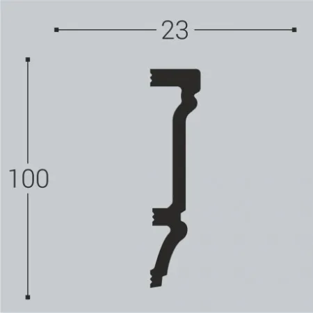 Молдинг Bello Deco М13 100/23