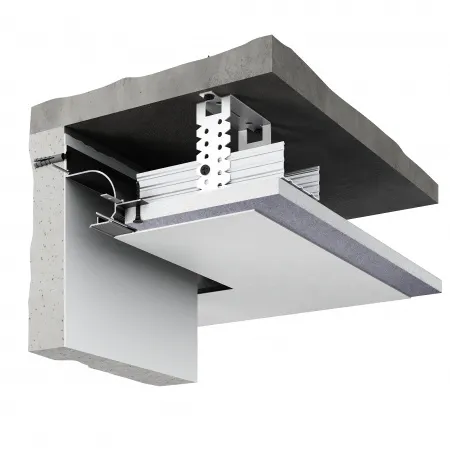 Потолочный теневой профиль D006 Черный 