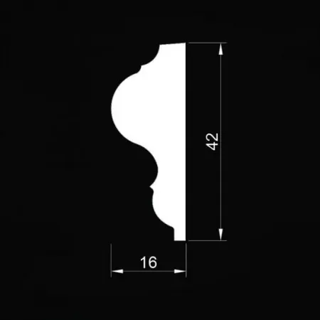 Молдинг декоративный Evrowood M 03