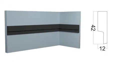 Финишный молдинг PAOLO ARTE Kr168M-5