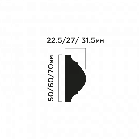 Молдинг HIWOOD D70