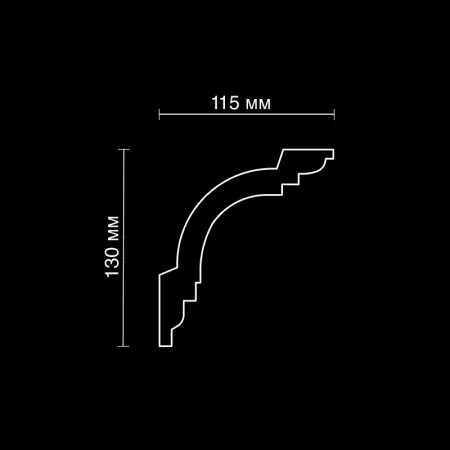 Карниз потолочный гипсовый Artpole SKT140