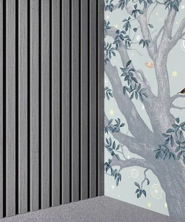 Акустическая панель COSCA черный войлок Ардженто светло-серый/2750