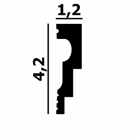 Молдинг Перфект Plus Р105