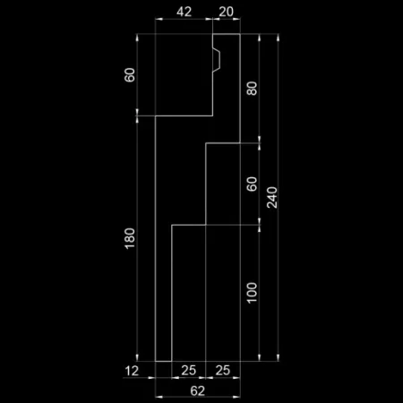 Молдинг гипсовый Artpole SMGL13