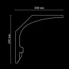 Карниз потолочный гипсовый Artpole SK236N